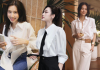 Sơ mi trắng là thứ mà các nàng Hậu mê nhất: Thùy Tiên điệu đà, Đỗ Hà sang như nữ tổng tài