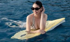 Ngỡ ngàng vẻ nóng bỏng của Hoa hậu giàu nhất nhì Việt Nam ở tuổi 43